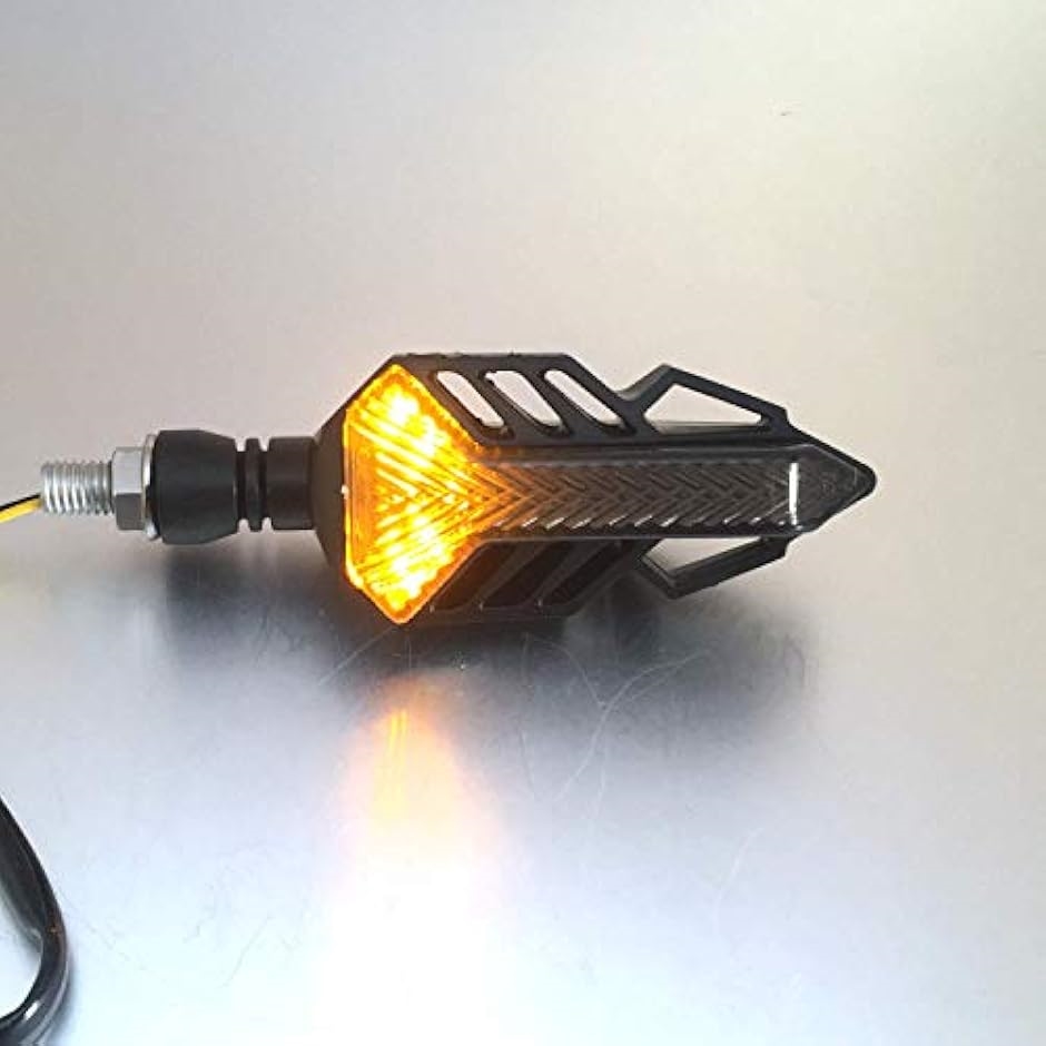 【互換品】nakira 流れるバイクウインカー シーケンシャル 4個 カスタム Z250 MT-25 CB250F Z1000 MT-09