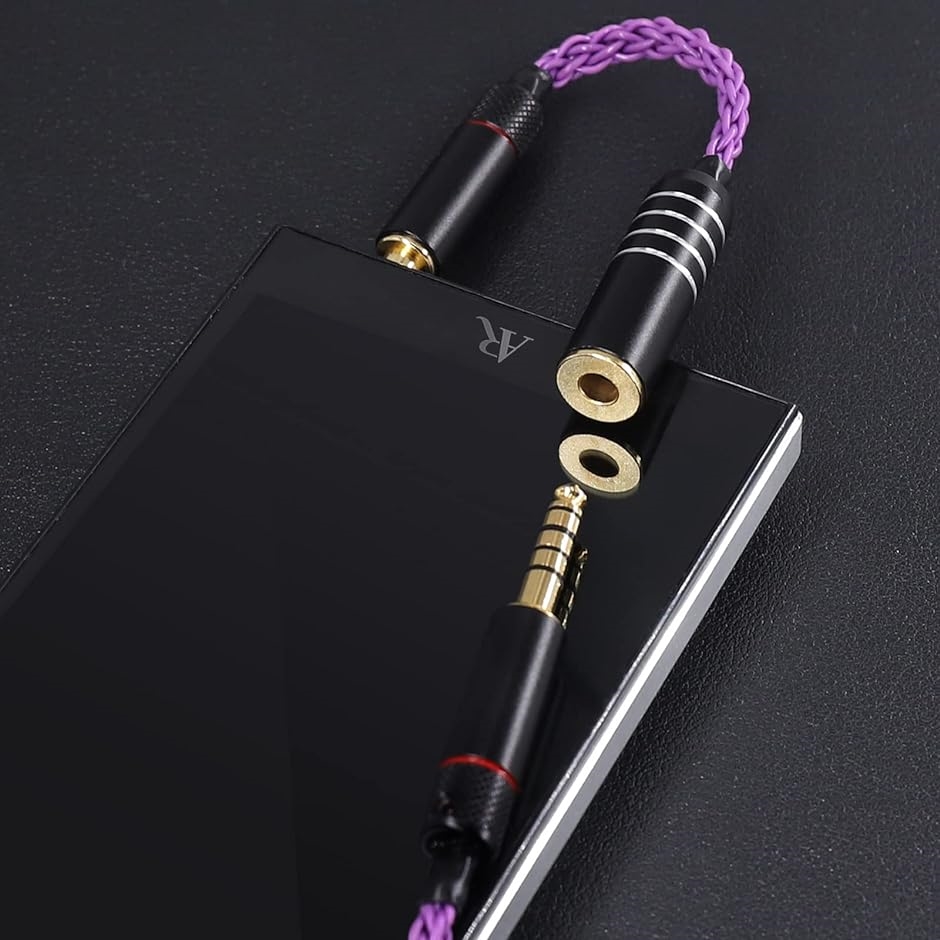 変換ケーブル バランス接続ケーブル ジャック 4.4mm 五極 オス 変換ケーブル バランス接続ケーブル ジャック 4.4mm 五極 オス