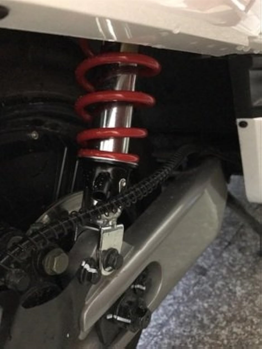 シグナスX サスペンション KN企画 リアサス ショックアブソーバー Amazon | KN企画 シグナスX 4型 5型 ハイブリッドガスショック 375mm