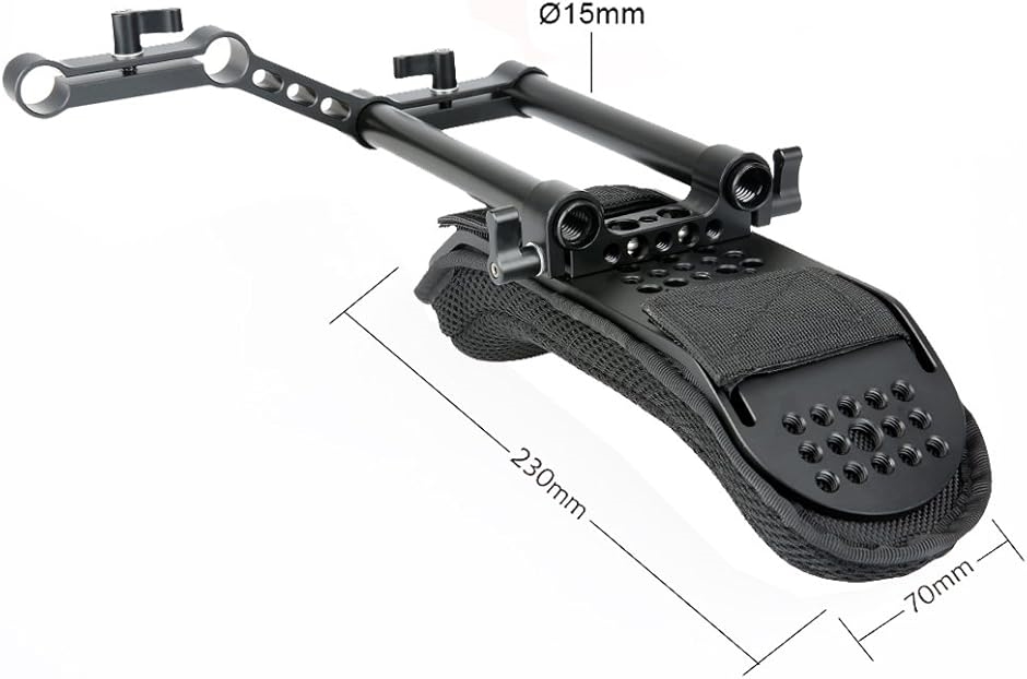 互換品】ショルダーパッド 肩パッド 汎用ショルダーマウント 15mm