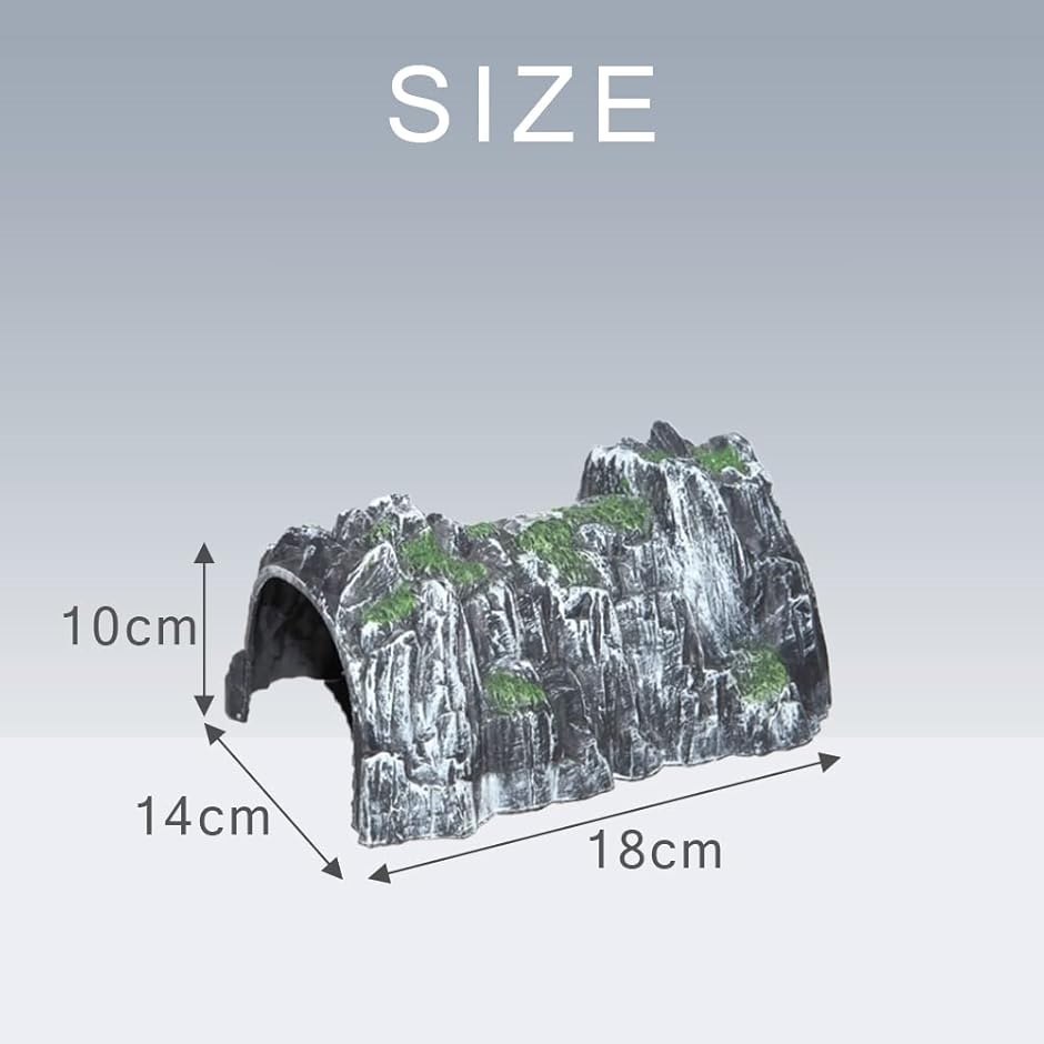 トンネル 洞窟 モデル ジオラマ 鉄道模型 建物模型 情景 岩山 素材 N