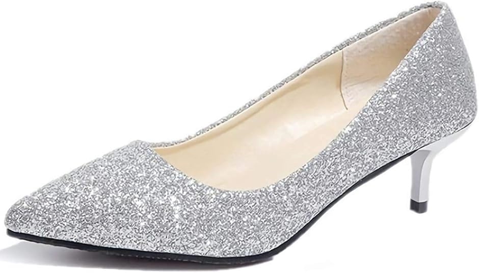 ���f�B�[�X �p���v�X �C �V���[�Y ���[�q�[�� �؂��� �t���b�g �X���b�|�� �o���G �T���_�� ��(�V���o�[,  24.5 cm E)