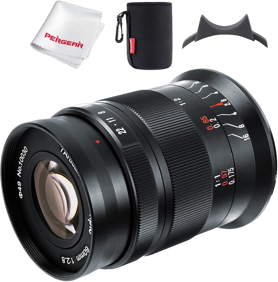 60mm F2.8 II マクロレンズ APS-Cサイズ カメラ交換レンズ 手動式