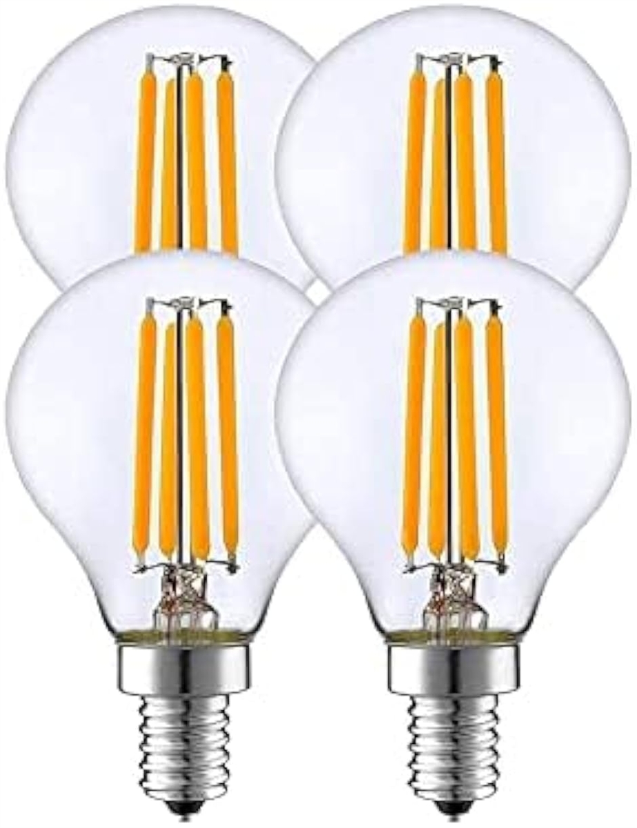 KY LEE LED�G�W�\���d�� E14���� 40W�`���� �d���F G45 �t�B�������g�d�� 2700K �S���� �V�����f���A�p (2)