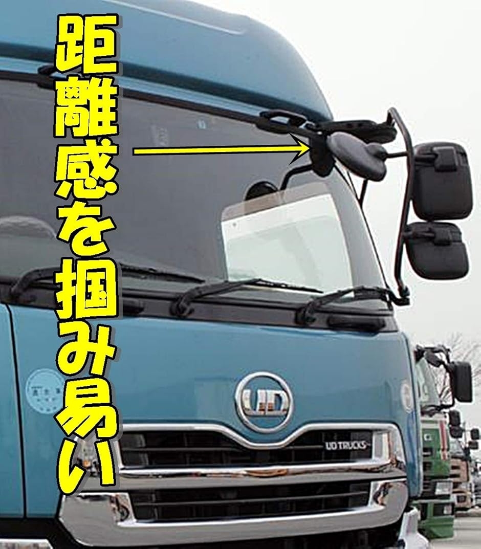 トラック アンダーミラー 丸型 大型トラック サイドアンダーミラー