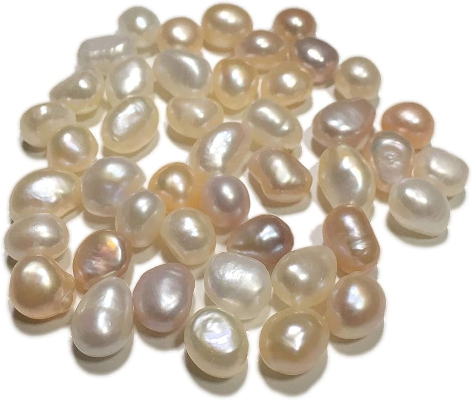 卸値 天然 未加工 淡水真珠 約32g 31〜45粒 7〜13mm バロックパール( バロックパール　約32g（31〜45粒）)