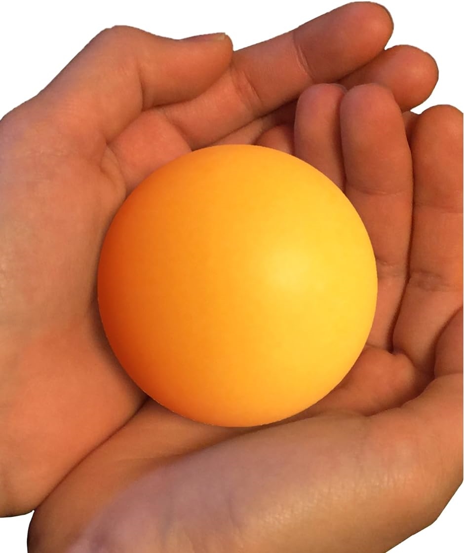大きい ピンポン玉 55mm おもしろおもちゃ 卓球 ボール 黄 3個( 「 黄 3個 」,  55mm)｜horikku