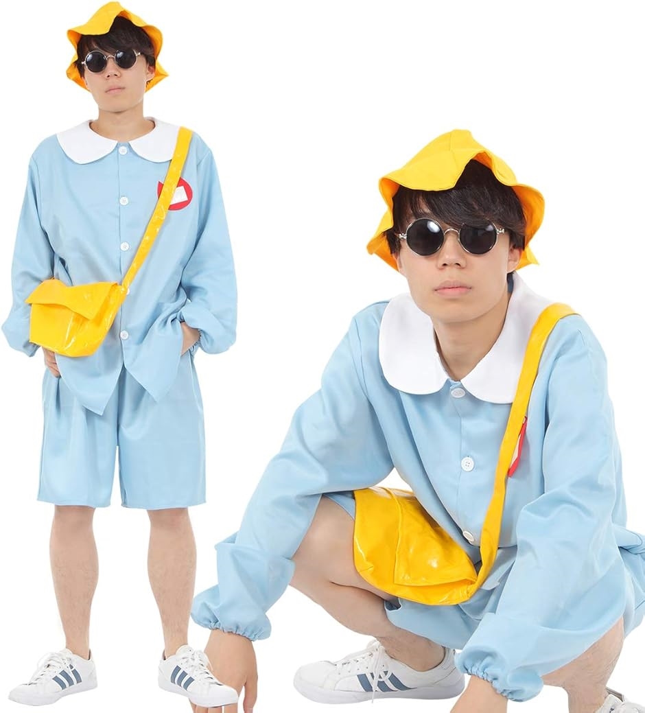 なりきり 幼稚園 メンズ 悪鬼羅くん＆よい子にも変身 コスチューム 衣装 サイズM〜XL(M)