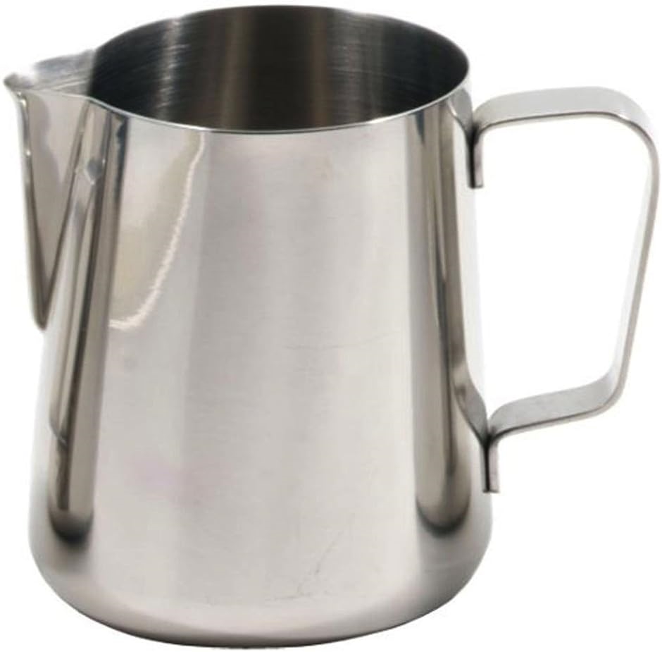 ステンレス製 ミルクピッチャー350ml ラテアート ミルクジャグ