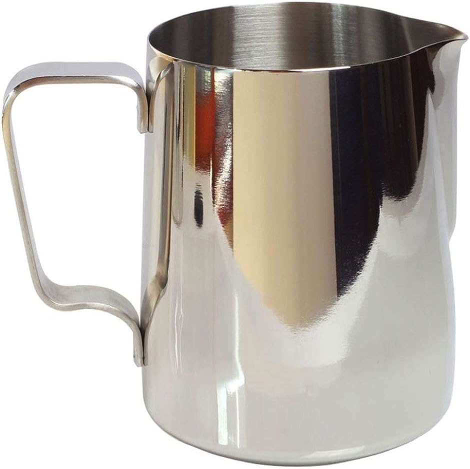 ステンレス製 ミルクピッチャー350ml ラテアート ミルクジャグ