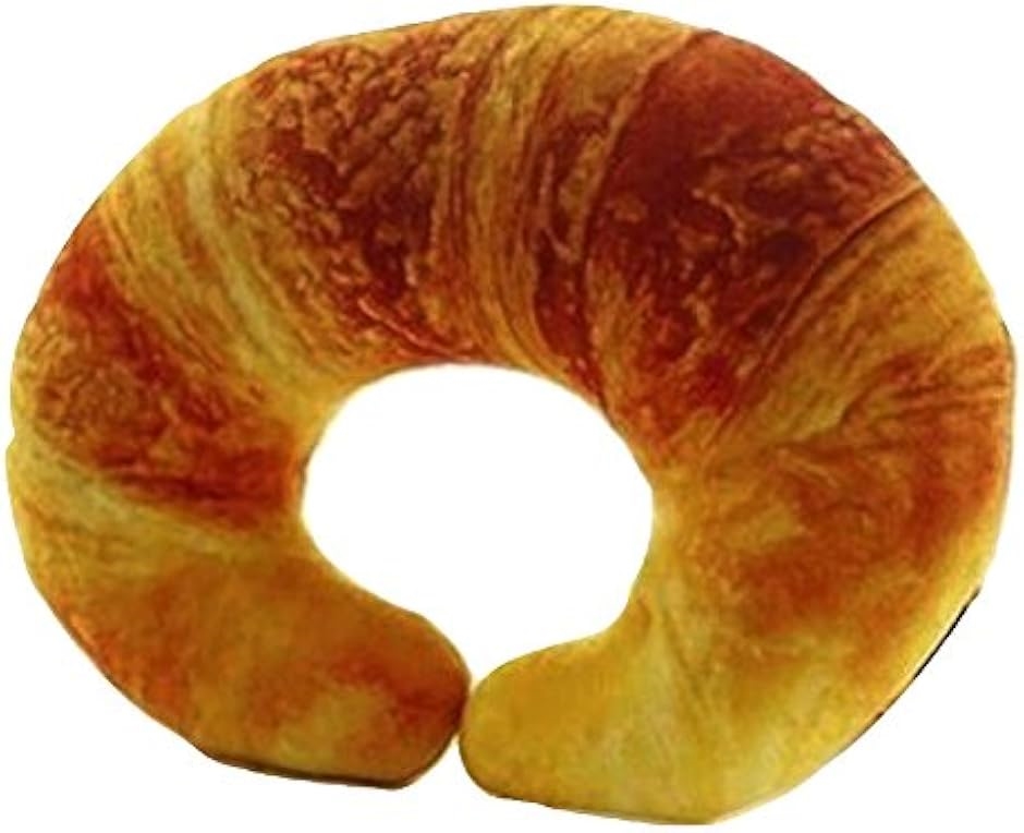 もっちり パン型クッション おもしろ グッズ( クロワッサン