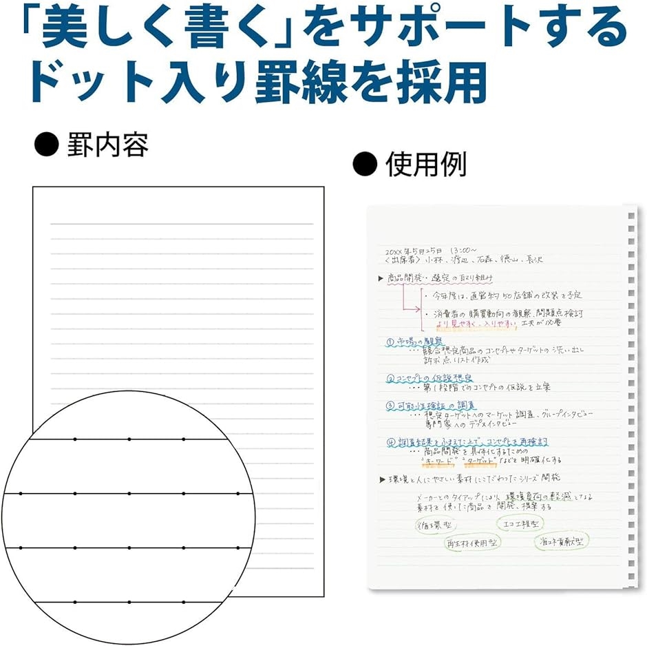 【Yahoo!ランキング1位入賞】半永久的に使えるノート A5 スマートノート( 黒,  A5)｜horikku｜08