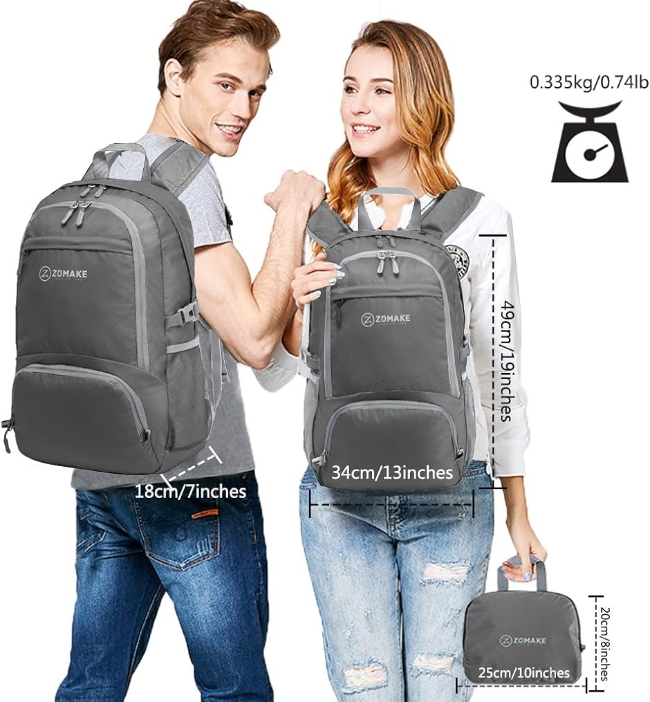 軽量リュック バックパック 30L ハイキングデイパック 旅行