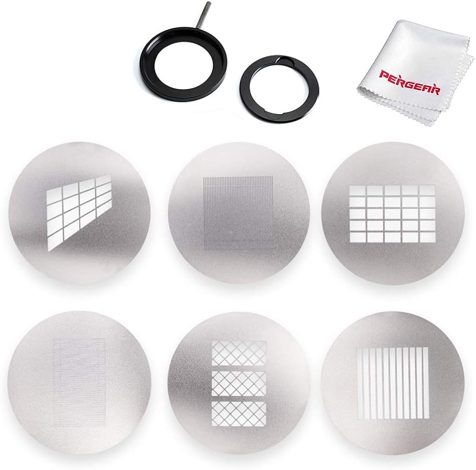 SA-10 GOBO ホルダー SA-09-004 セット S30 フォーカシングLEDライト用 Pergearクロス付き