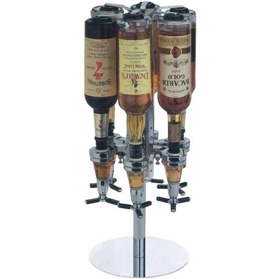 ウィスアイランド スタンド 式 ワンショット メジャー ラック ボトル タイプ リキュール カクテル ワイン 調節 MDM(6ボトルタイプ)
