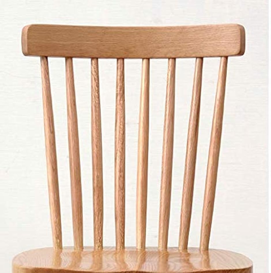 ダイニングチェア 2脚セット 天然木製 椅子 オーク材 ウィンザーチェア 高さ87cmx幅42cmx奥行55cm ハイバック( オーク)｜horikku｜08