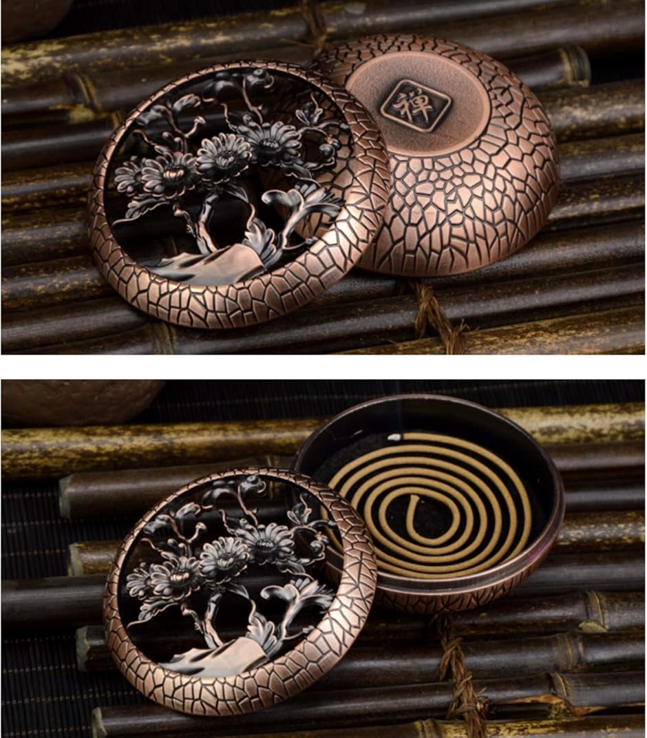 合金製 香炉 お線香 お香 MDM(赤銅色の竹) : スピード発送 ホリック