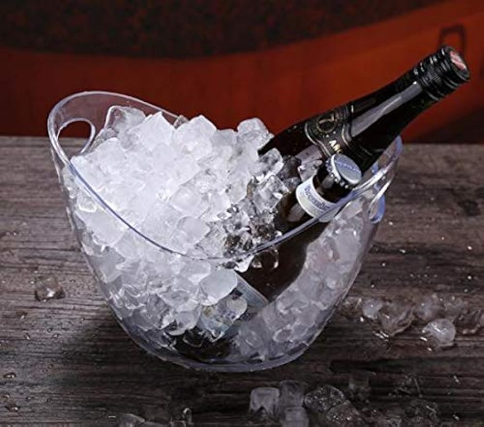 アクリル ワインクーラー シャンパン 氷 クリア パーティー 大型 容量 4リットル 118｜horikku｜04