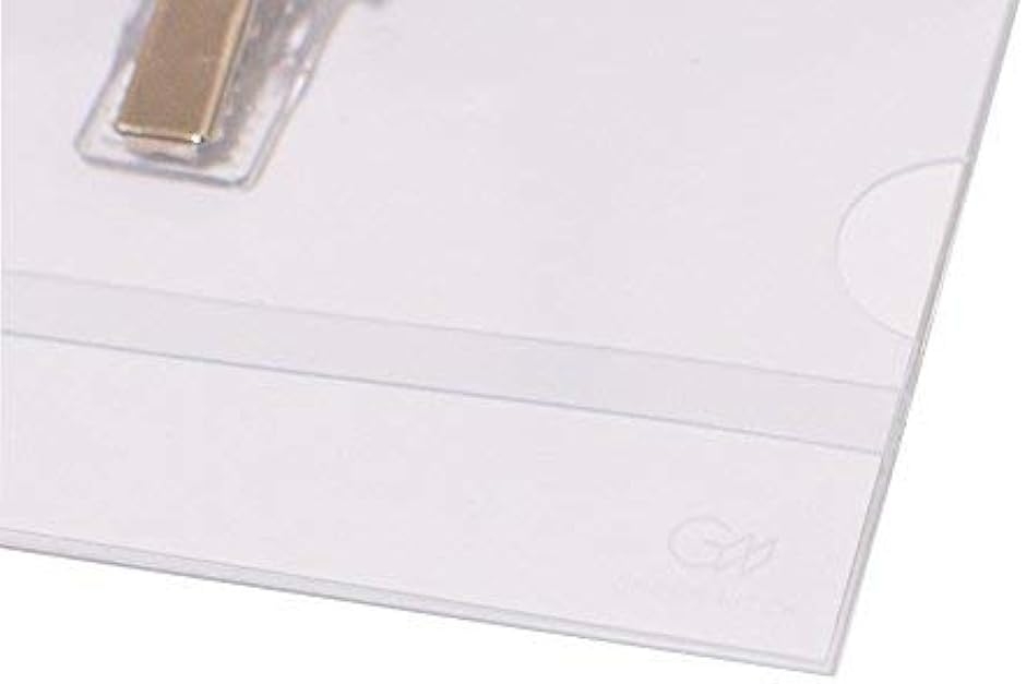 名刺型 名札 100枚セット 50枚入x2セット 安全ピン・クリップ両用 