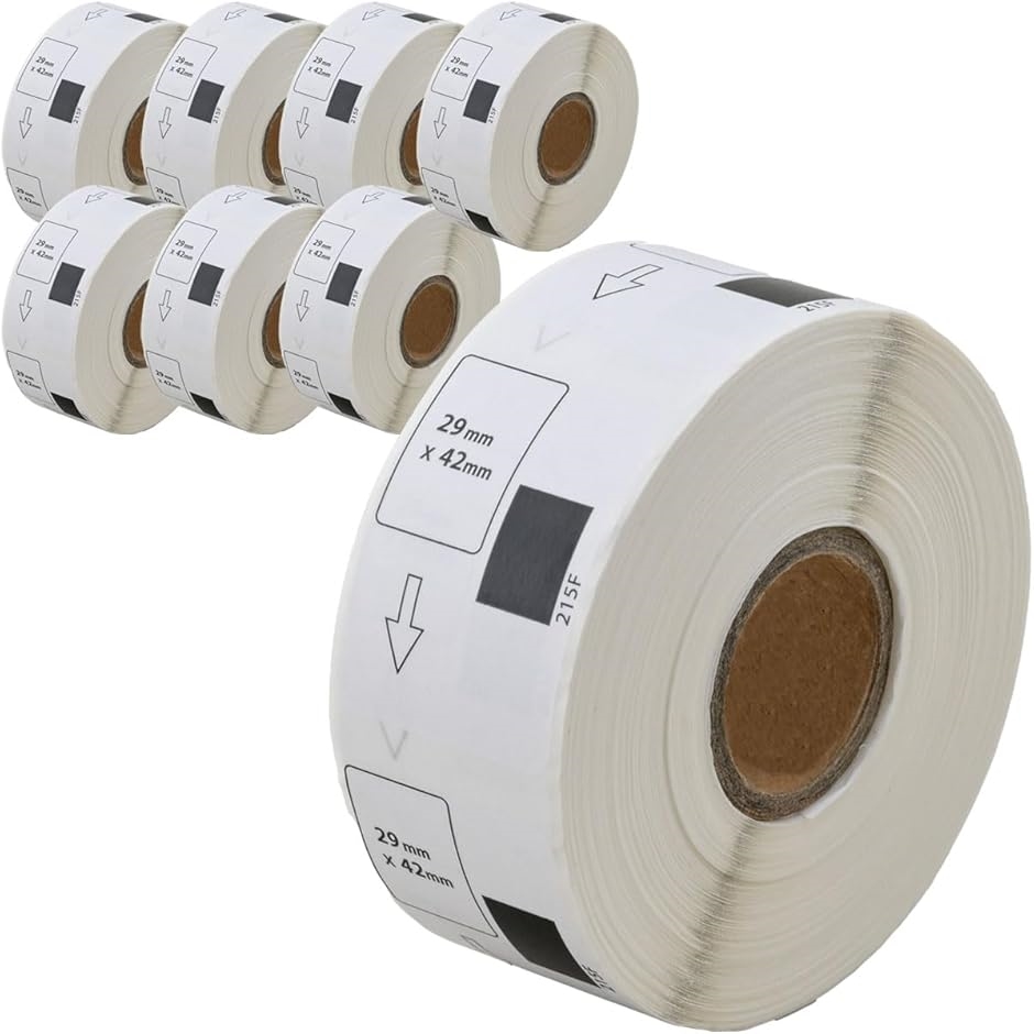 �y�݊��i�z �݊� DK-1215 �u���U�[ ���x�� 8���[���Z�b�g brotherQL-700 / QL-800 ����(8���[��)