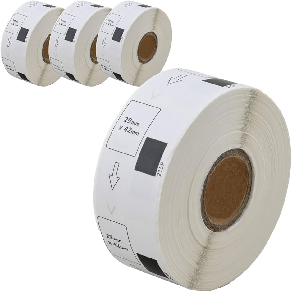 �y�݊��i�z �݊� DK-1215 �u���U�[ ���x�� 4���[���Z�b�g brother QL-700 / QL-800 ����(4���[��)