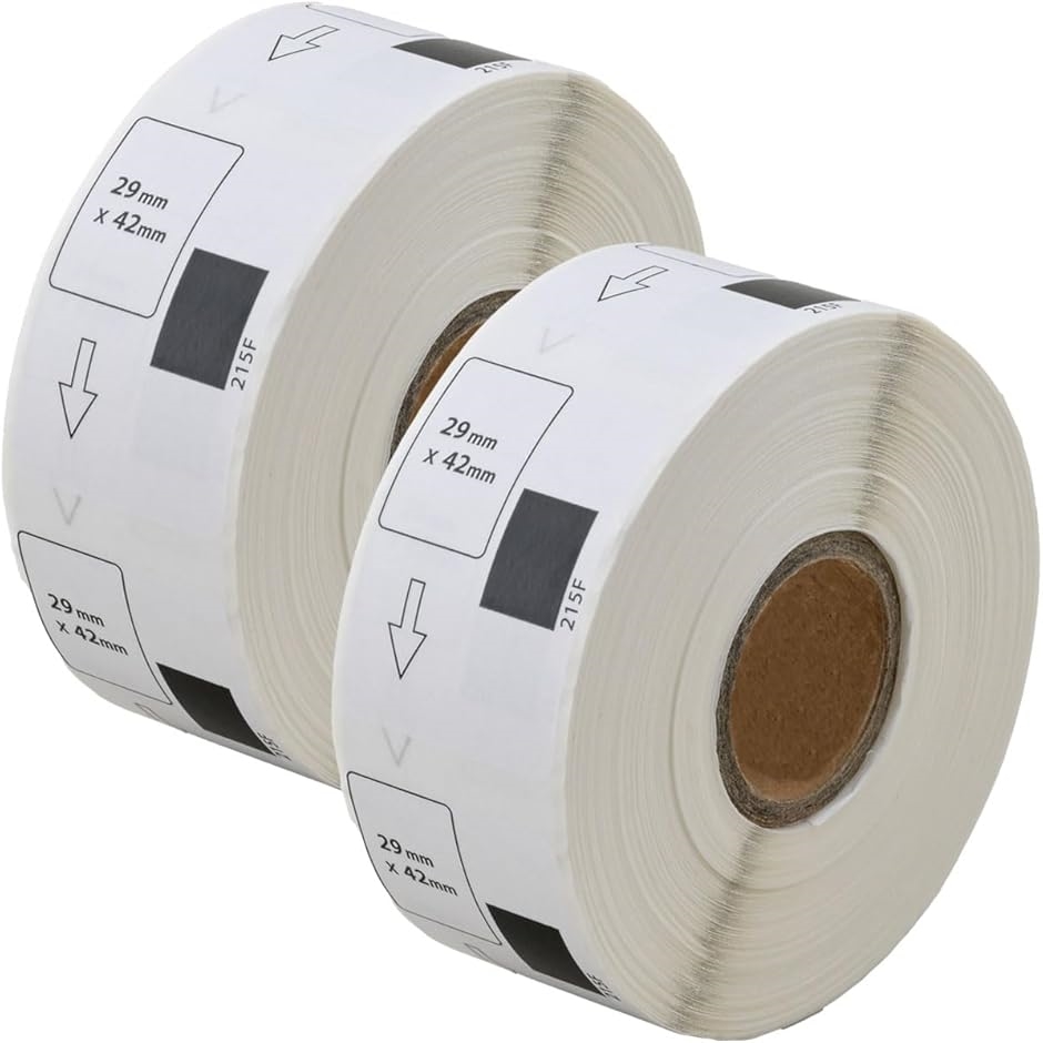 �y�݊��i�z �݊� DK-1215 �u���U�[ ���x�� 2���[���Z�b�g brother QL-700 / QL-800 ����(2���[��)