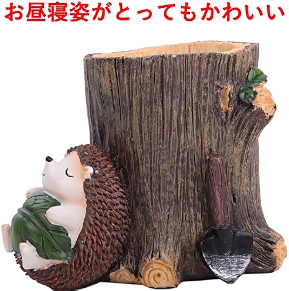 メガネスタンド シャープ ペンシル 鉛筆 動物 ペン立て 木 鉛筆たて