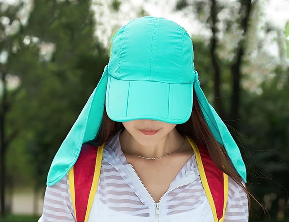 お取り寄せ】【お取り寄せ】日よけ帽子 360度 UVカット 折りたたみ キャップ 日焼け防止 紫外線対策( ダークグレー) 制服、作業服 