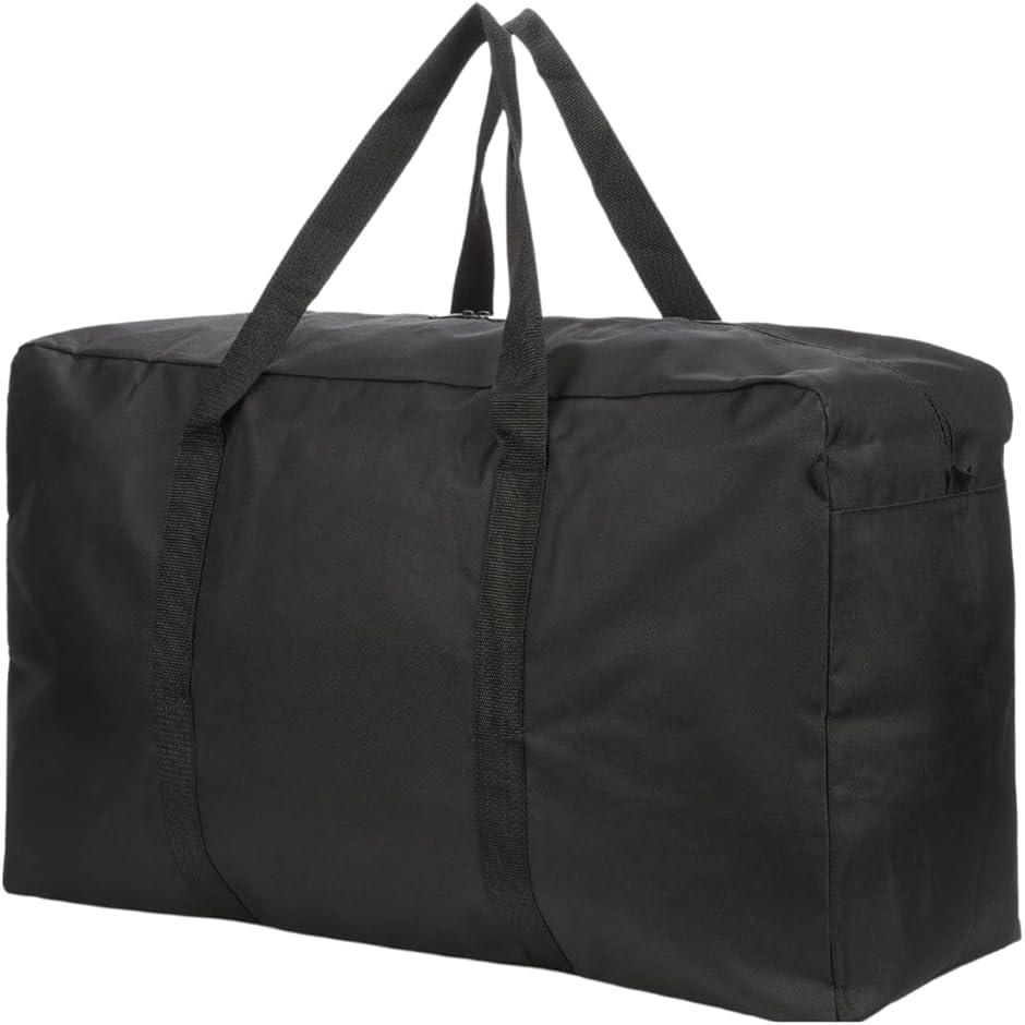 ボストンバッグ 特大サイズ 左右に開くチャック付き 大容量 軽量設計