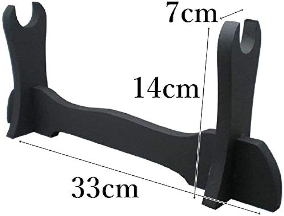 刀掛け 刀置き 剣置き 日本刀 木刀 居合刀 短刀拵え( 1本掛け)｜horikku｜02