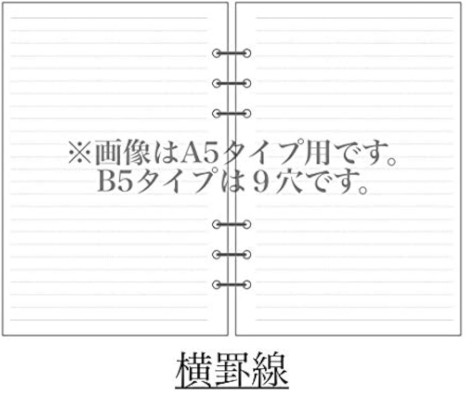 Of289 Example 【互換品】 システム 手帳 PU レザー 9穴 リフィル カード ポケット ペン ホルダー 付属 OF289(赤茶色 B5, B5 ...