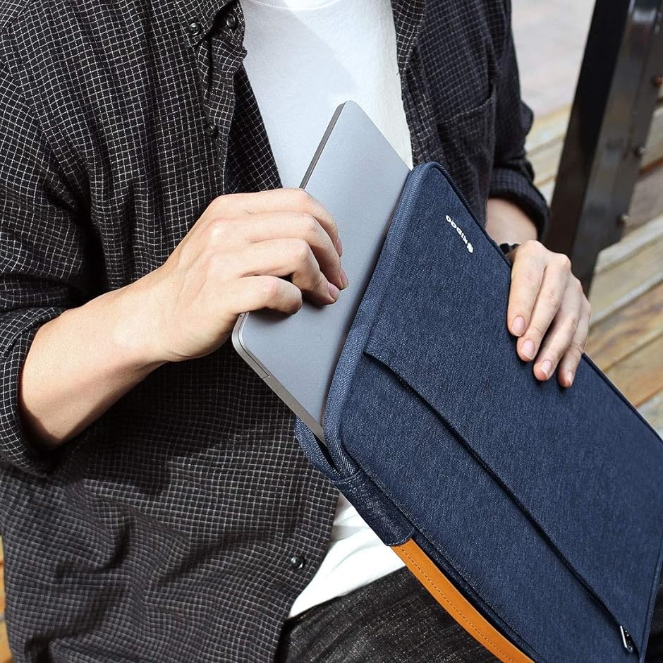 ビジネスバッグ ラップトップスリーブケース 15 Surface Laptop 3 4 / 14 P14s MDM( ブルー,  14インチ)｜horikku｜07