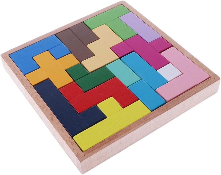 スライドパズル 木製 ウッド 立体 3D ブロック 積み木 キューブ 知育 
