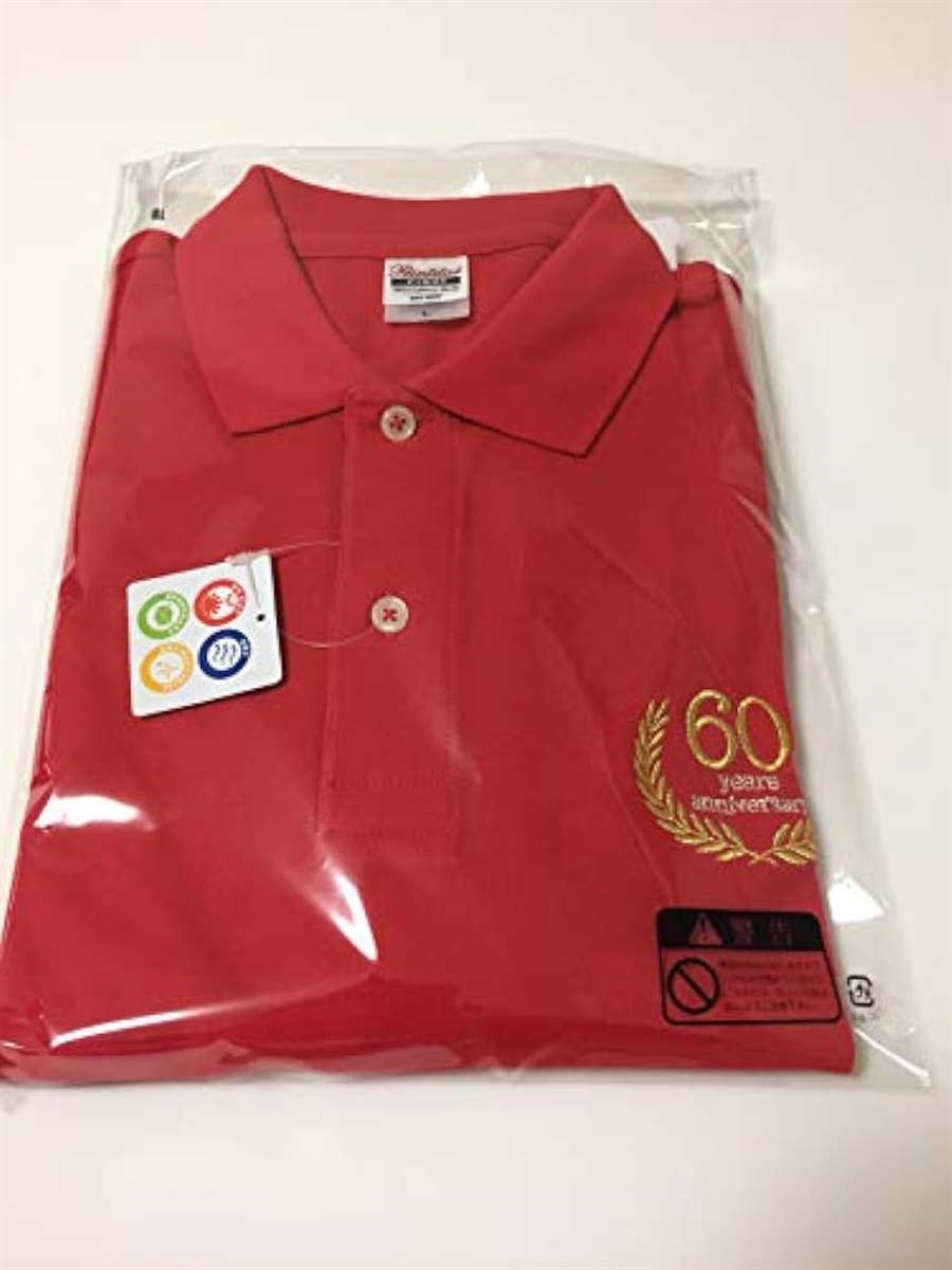還暦祝い 男性 ポロシャツ 赤 プレゼント ゴルフウェア 誕生日祝い( レッド,  LL)｜horikku｜08