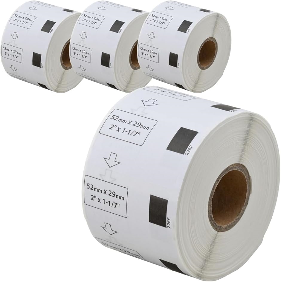 �y�݊��i�z �݊� DK-1226 �u���U�[ ���x�� 4���[���Z�b�g brother QL-700 / QL-800 ����(4���[��)