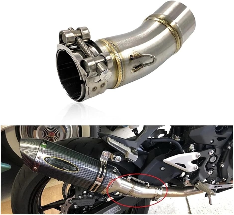 互換品】 Kawasaki用マフラー ニンジャ250 Z250 Ninja400 Z400 MDM