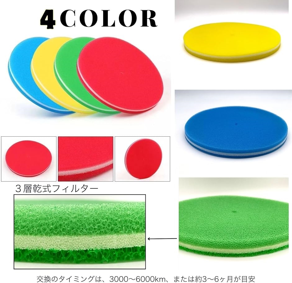互換品】 スーパーパワーフロー用 交換フィルター HKS 社外品 2枚