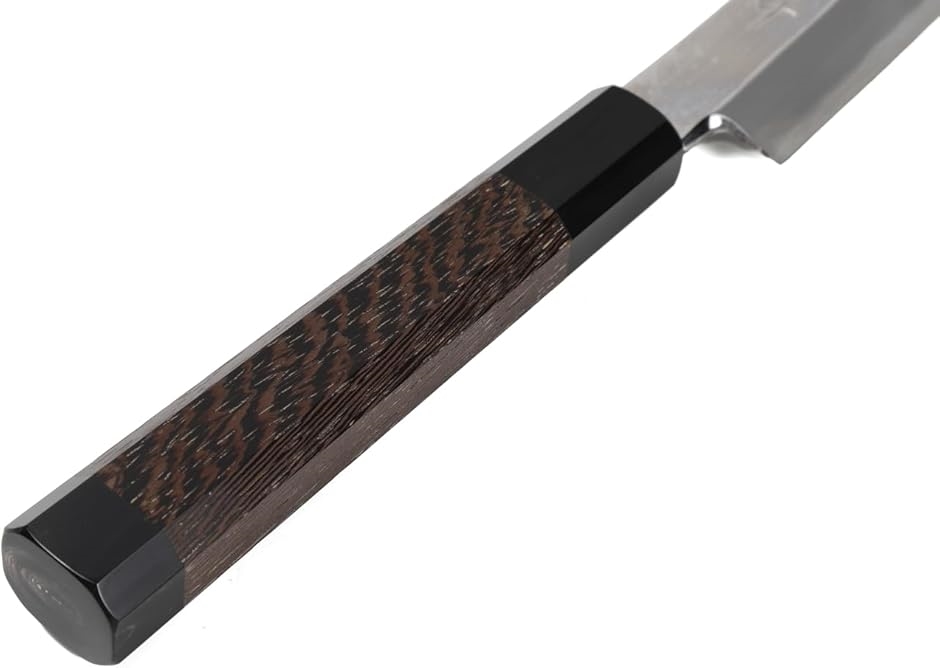 堺孝行 刺身包丁 さしみ 柳刃包丁 やなぎば 銀三鋼 鏡面加工 片刃 サヤ