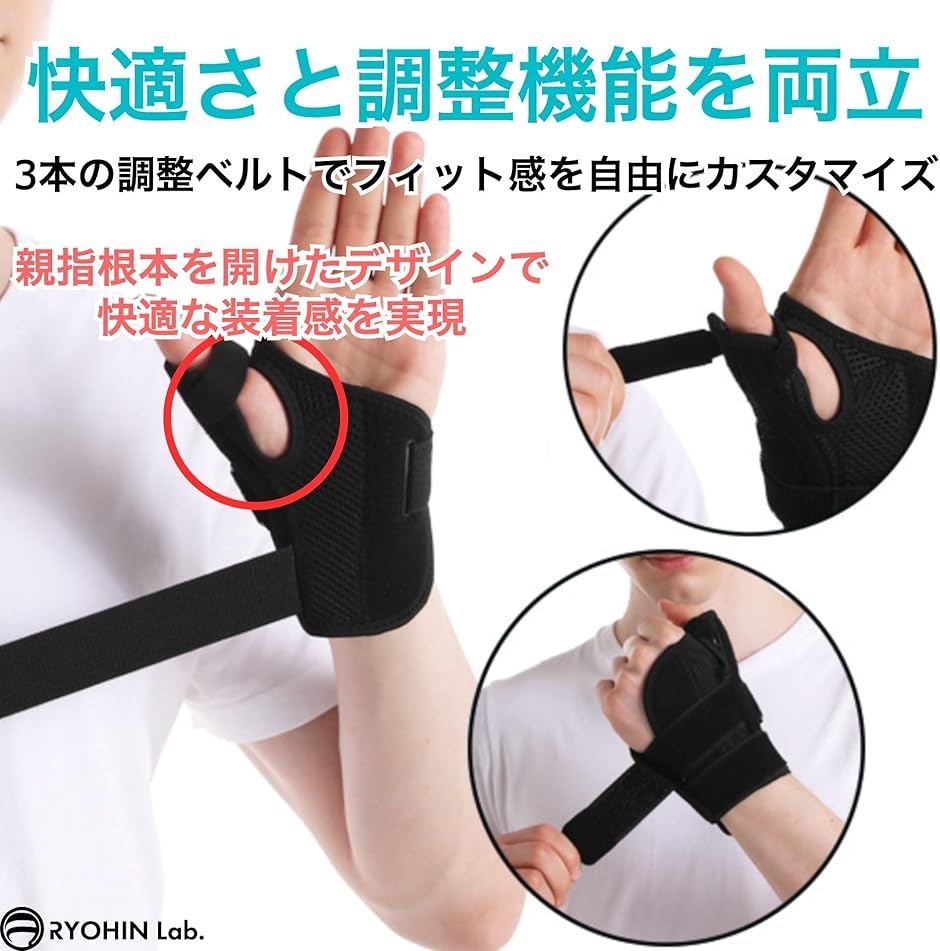 良品ラボ 親指付け根サポーター 親指サポーター 水仕事 バスケ