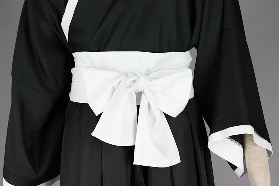 Jdrd 侍 武士 コスプレ ハロウィン 衣装 仮装 コスチューム 稽古着 学園祭 文化祭 着物 和装 XXL( ブラック, 2XL) : スピード発送 ...