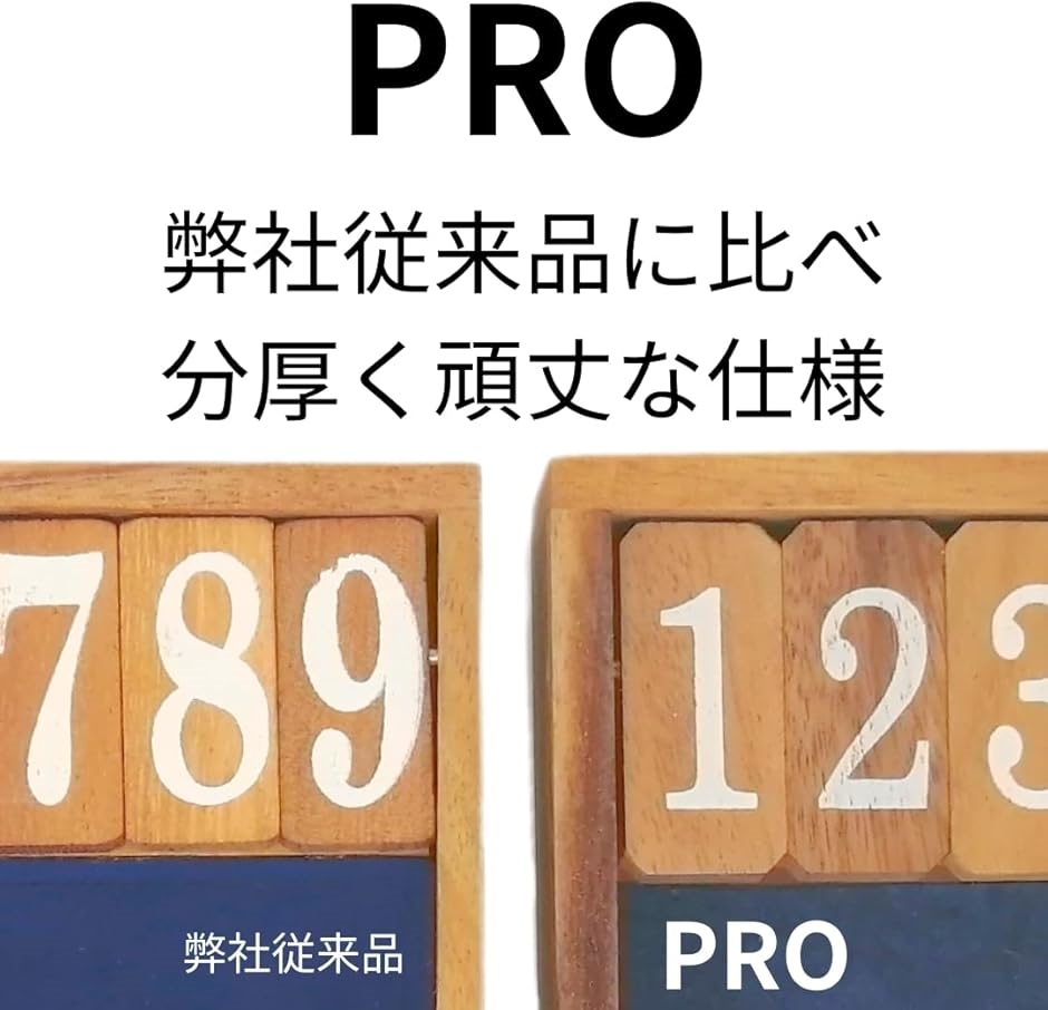 ジャックポット PRO ダイス ゲーム 木製 サイコロ Jackpot Dice Game ブルー(ブルー)