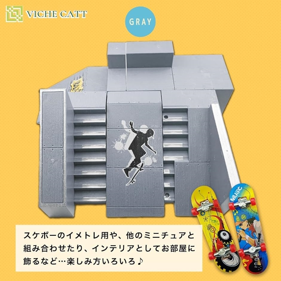 指スケ poli デッキ おまけ付き 指スケ、Tech DeckのFinger skateboard (指スケ）のカスタマイズ