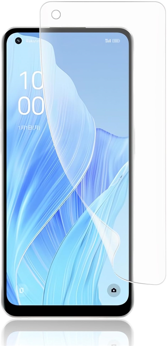 1�� �A���`�O���A���w��F�ؑΉ�OPPO Reno7 A / Reno9 �t�B���� �ی�t�B���� TPU�f�� MDM(VN-AVE-0455)