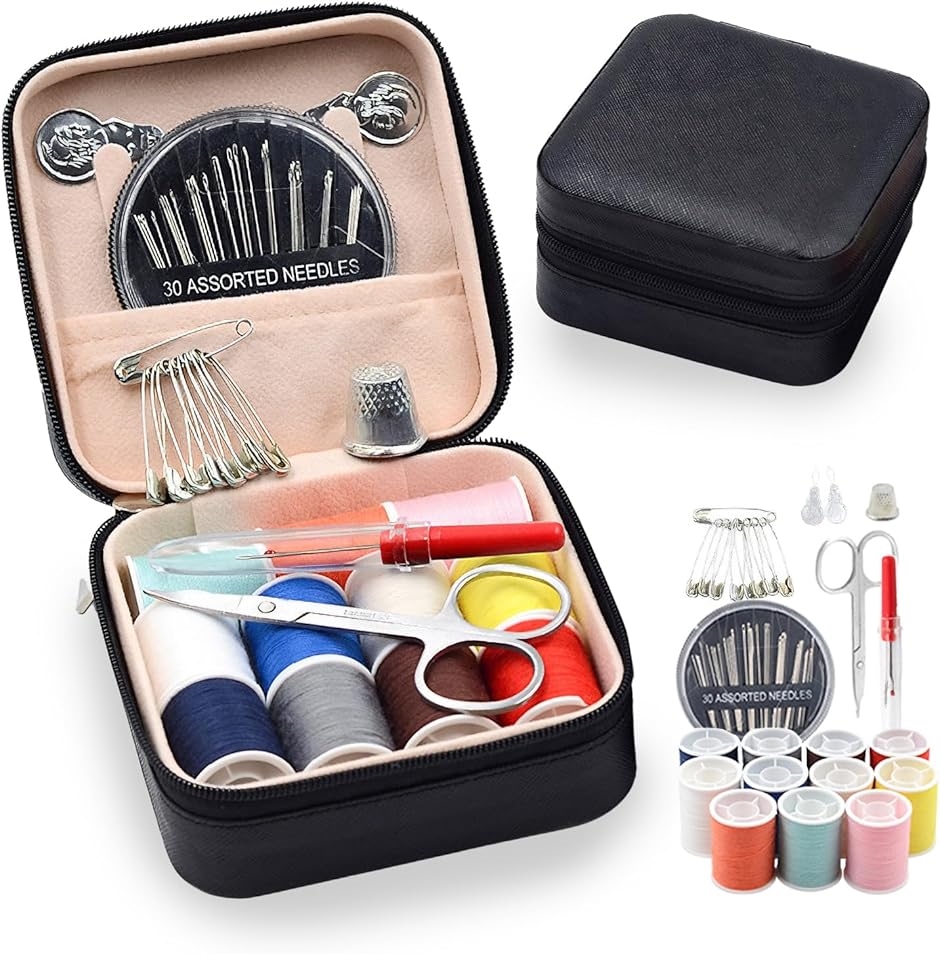 裁縫箱 ソーイングセット 裁縫道具入れ ミニ 携帯 大人 小学生 糸/針
