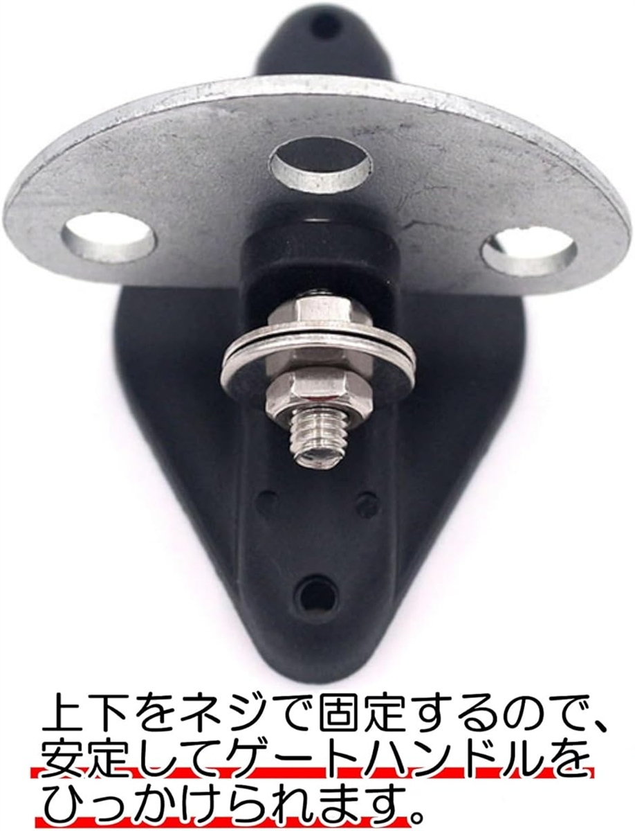 電気柵 インシュレーター ゲートアンカー コネクター 絶縁 金具 a044