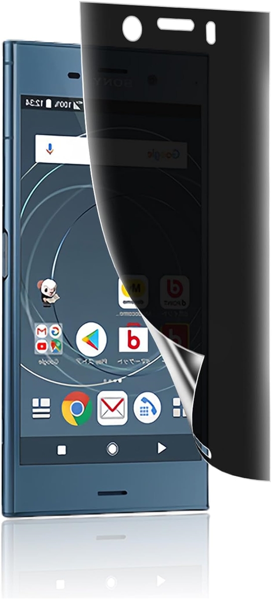Xperia XZ1 SOV36 SO-01K �ی�t�B���� �� �`�����h�~ TPU�f�� �Ή� Sony MDM(WDQ-AJK-0144)
