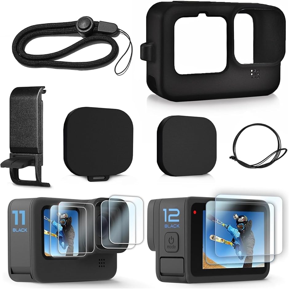 GoPro HERO12 Black/11 Black/10 Black/9 Ή یtB/P[X Zbg