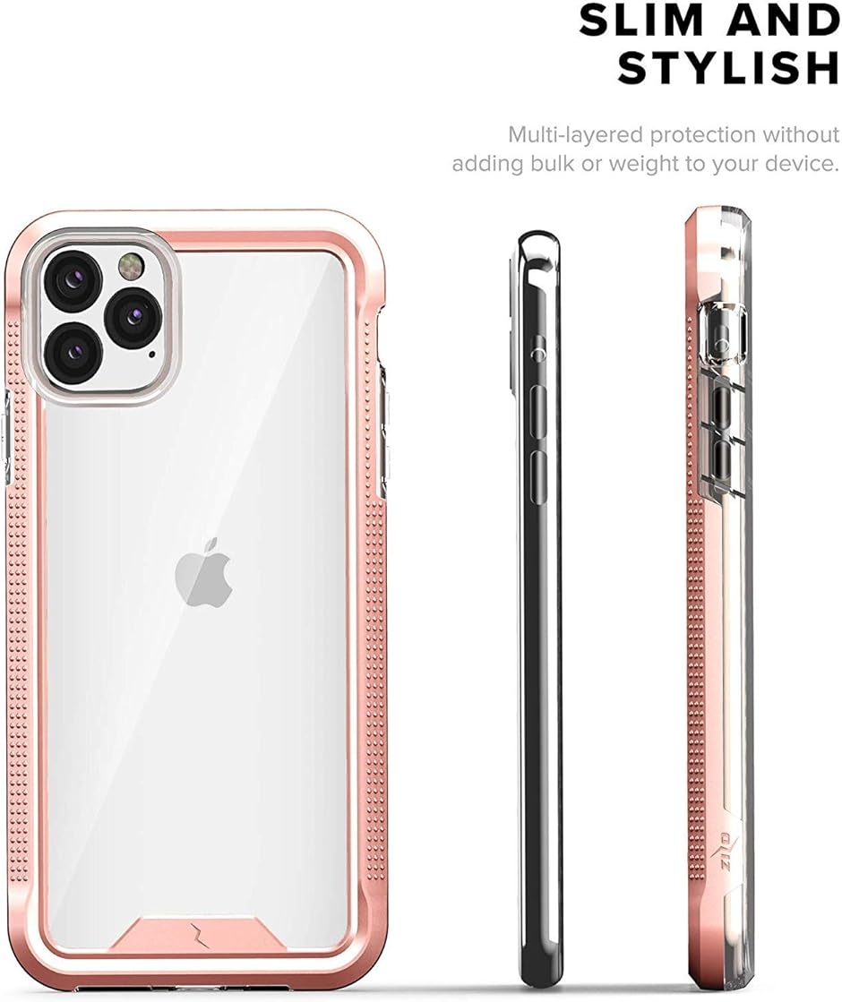 iPhone 11 Pro Max 2019 6.5インチ (ローズ・ゴールド / クリアー, Max