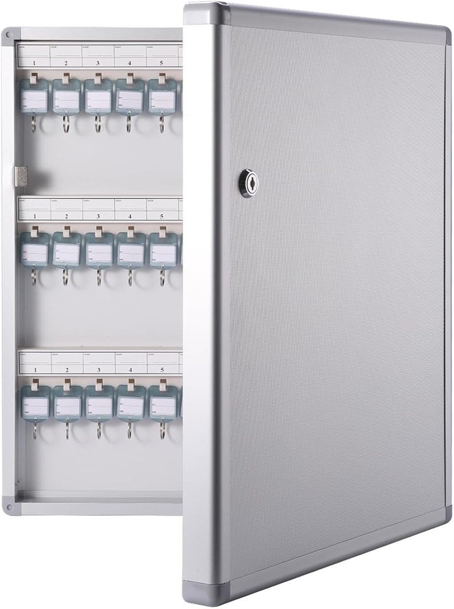 �L�[�{�b�N�X �Ǌ|�� keybox �����[ ���b�N�t�� ��� ������ �Ɩ��p �I�t�B�X 72�L�[ (�V���o�[,  72���e)