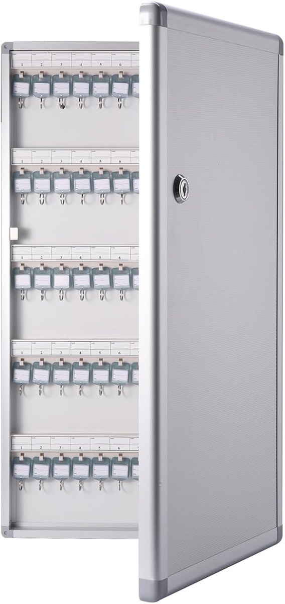 �L�[�{�b�N�X �Ǌ|�� keybox �����[ ���b�N�t�� ��� ������ �Ɩ��p �I�t�B�X (�O���[,  120���e)